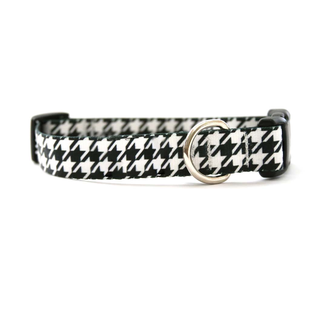 Houndstooth dog collar hotsell