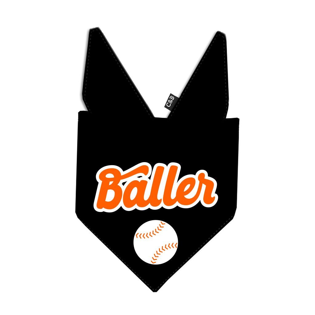 Baseball Dog Bandana